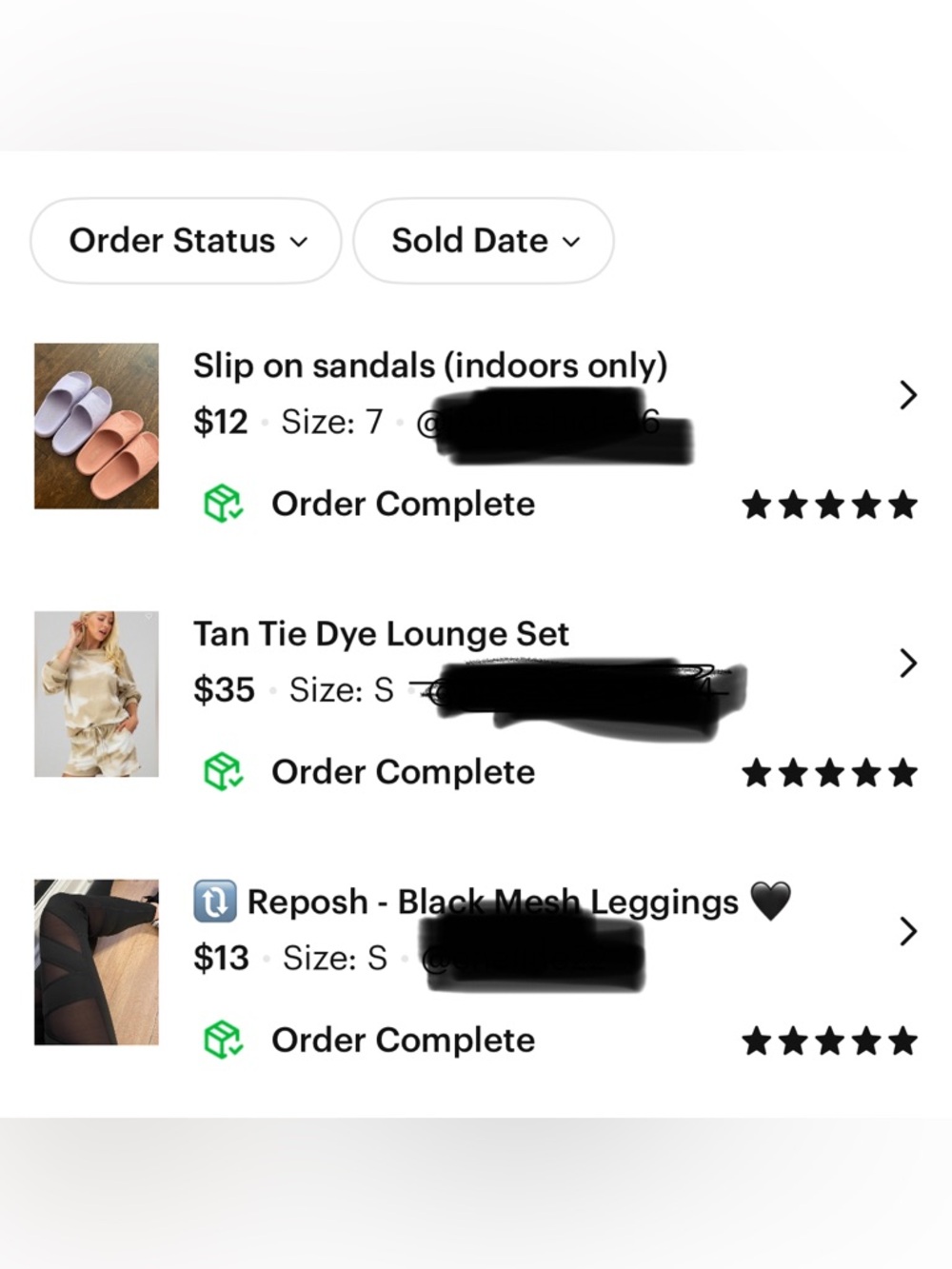 5 star rating ⭐️